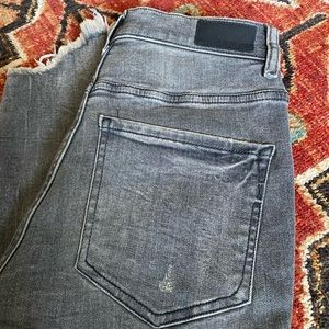 Express Light-Black wash Ankle Leggings